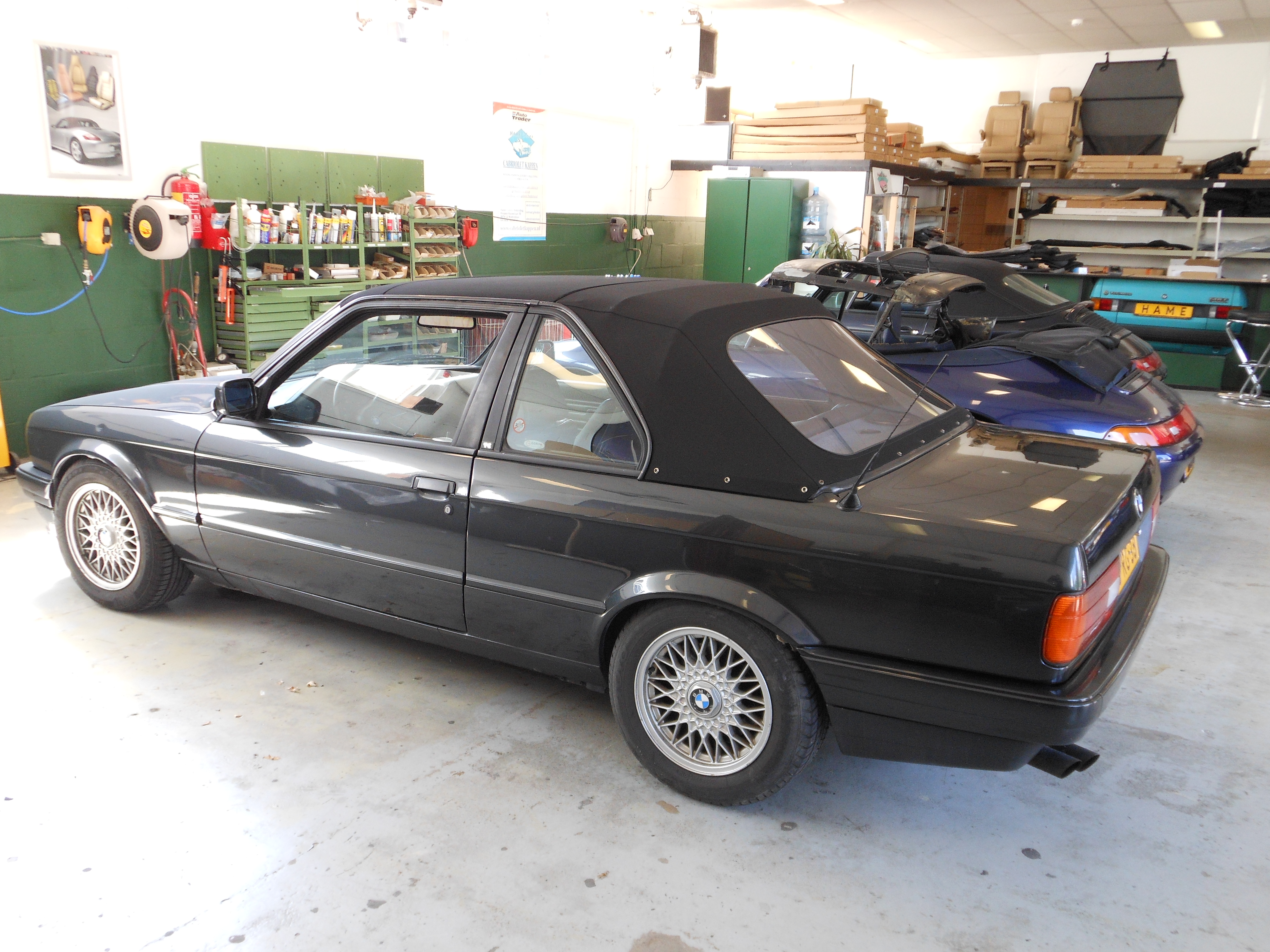 Cabriokap stof BMW Baur E30 1983 - 1992