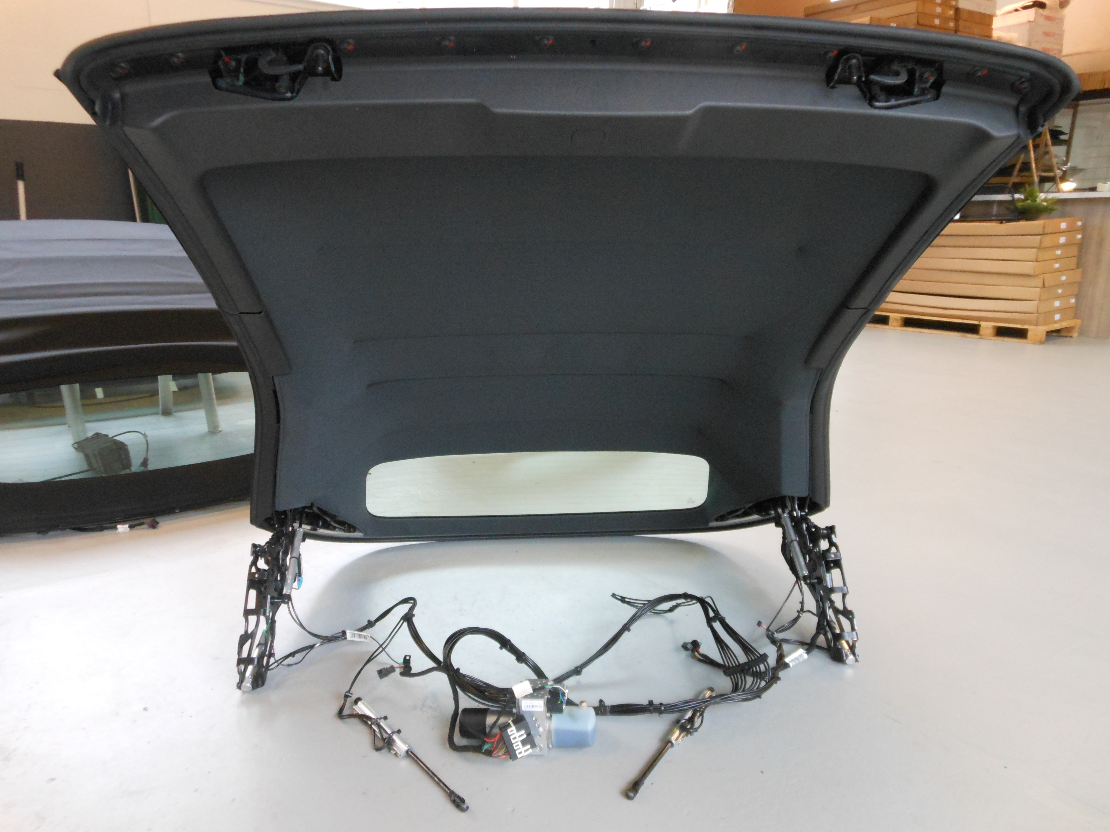 Afdicht rubber voor zijde cabriokap Audi A3  8V cabrio 2013 - 2021