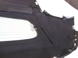 Cabriokap Mazda MX-5 2-delig stof met glazen ruit