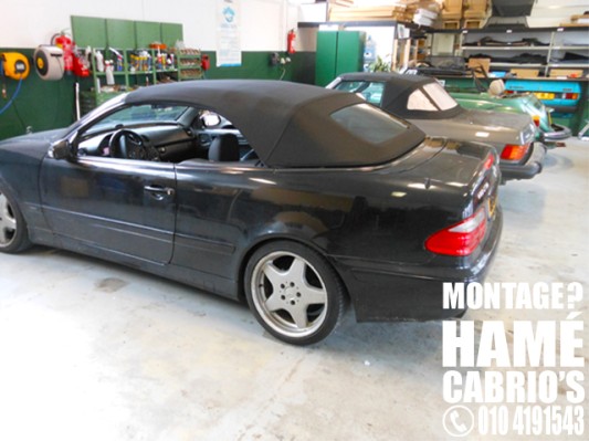 Cabriokap Mercedes CLK 208 cabrio 1999-2003