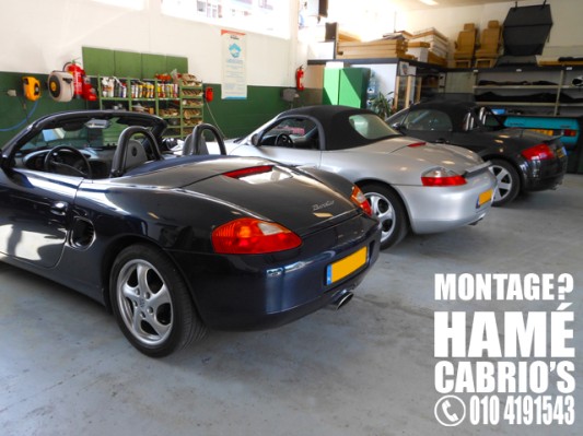 Binnenhemel Porsche Boxster 987 Topline