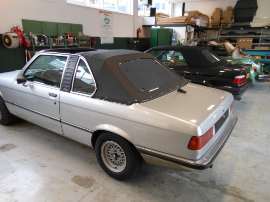 Cabriokap vinyl PVC BMW Baur E21