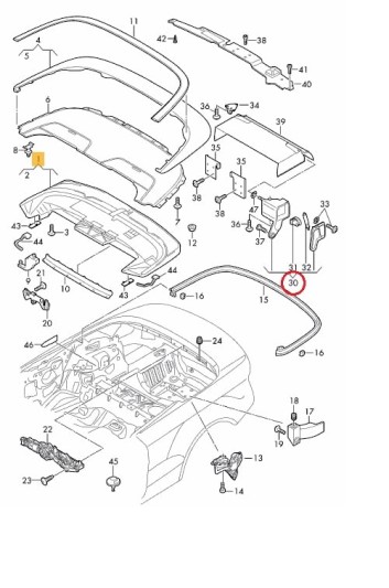 Elektromotor kofferbak cabriokap Audi A5 cabrio 2009 - 2017