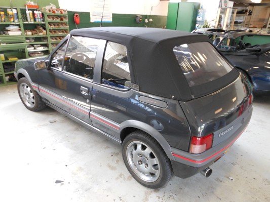 Cabrioletkap Peugeot 205 stof Top Line