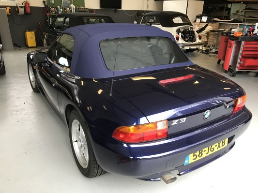 Cabriokap BMW Z3 met rits ruit OEM ORIGINEEL