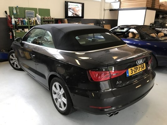 Sluiting cabriokap met motor Audi A3  8V 2013 - 2021
