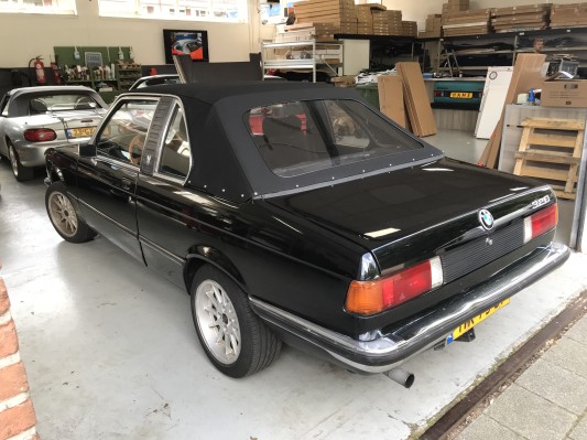 Cabriokap stof BMW Baur E21