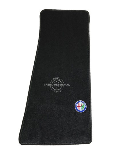 auto mat met logo Alfa Romeo Spider cabrio