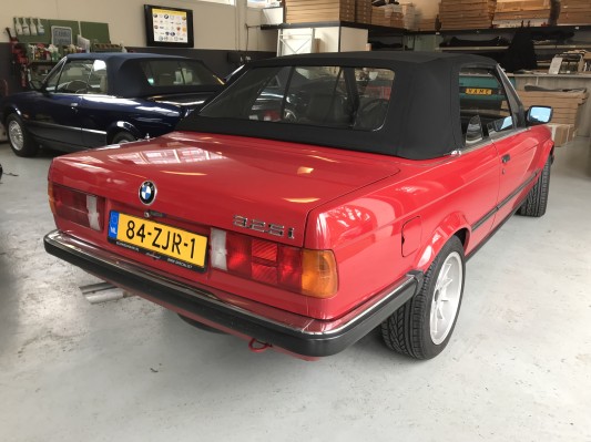 Cabriokap BMW E 30 vaste ruit OEM ORIGINEEL