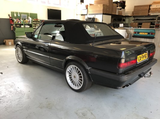 Cabriokap BMW E 30 vaste ruit OEM ORIGINEEL