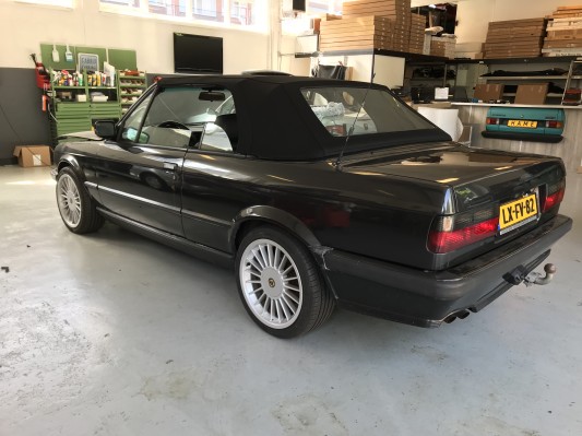 Cabriokap BMW E 30 rits ruit OEM ORIGINEEL