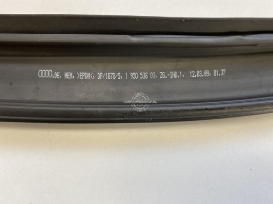 Achter rubber cabriokap Audi A5 S5 cabrio 2009 - 2017