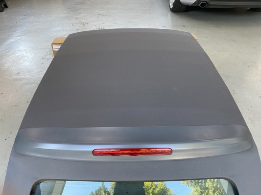 Cabrio kap dak  Fiat 500 CC cabrio grijs