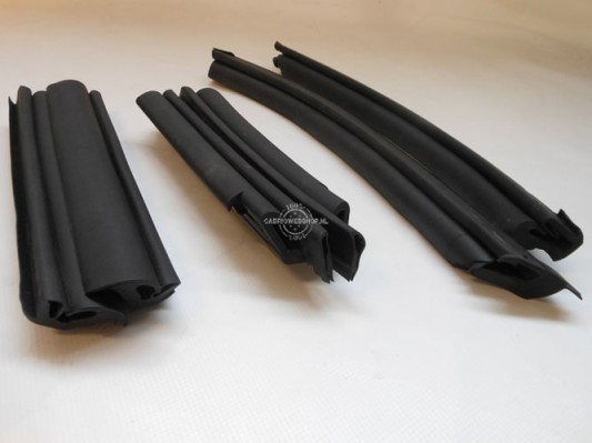 Rubber set cabriokap Audi A3 cabrio 2008 - 2013