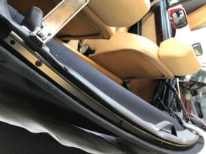 Metalen strip voorbalk cabriokap Alfa Romeo Spider Cabrio
