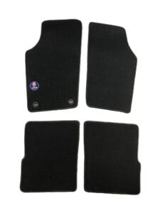 Saab 900 Classic automat met logo '87 - '93 (mattenset van 4 stuks)